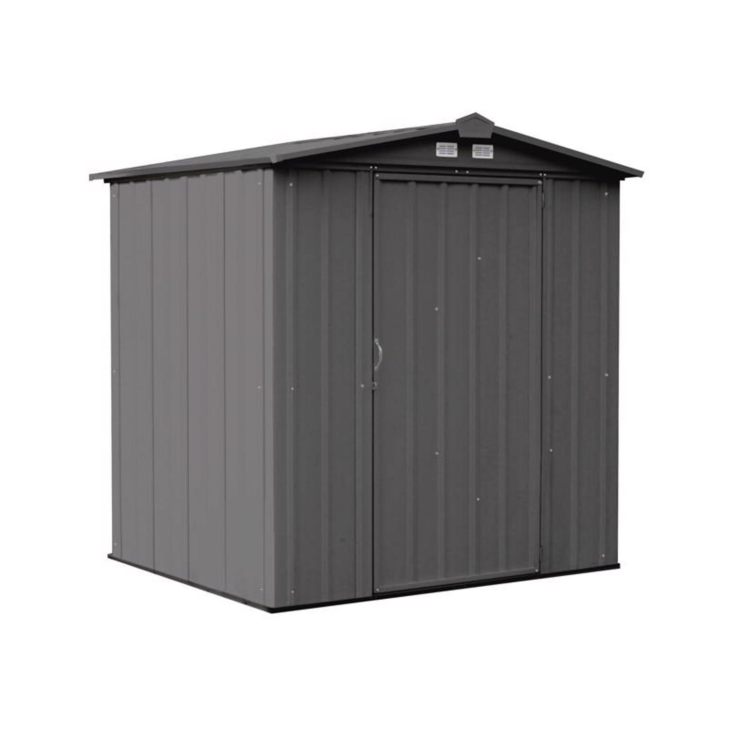 Arrow Ezee 6 ft. x 5 ft. Metal Vertical Peak Storage Shed