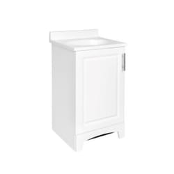 Royal Cabinets Single White Vanity Combo 19 in. W X 17 in. D X 33.5 in. H