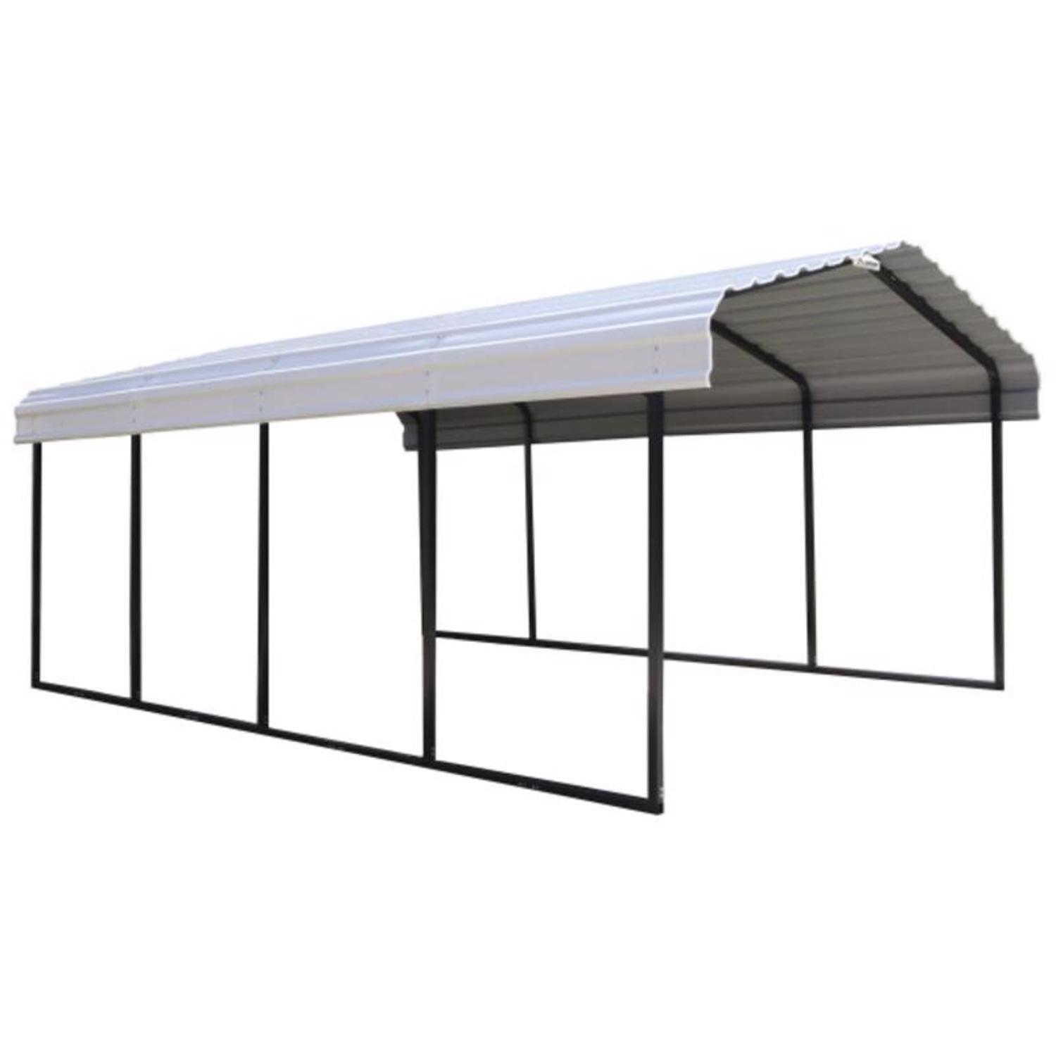 Arrow Horizontal Peak Carport - Thumbnail 2