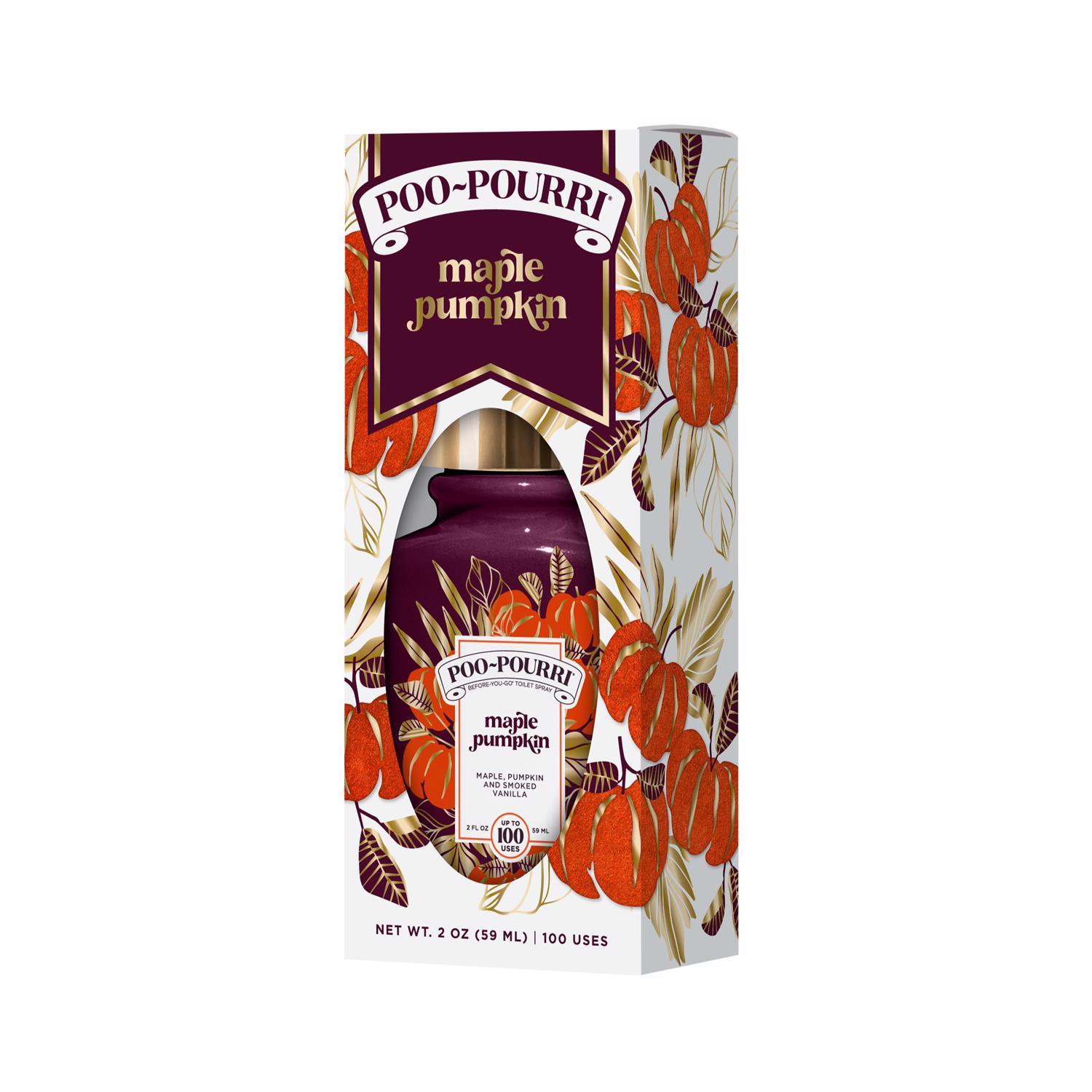 Poo-Pourri Maple Pumpkin Vanilla Scent Odor Eliminator