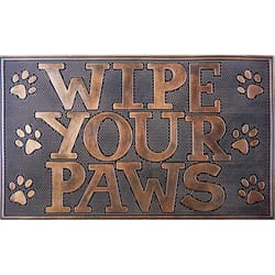 Direct Home 30 in. W X 18 in. L Bronze/Gray Rubber Door Mat