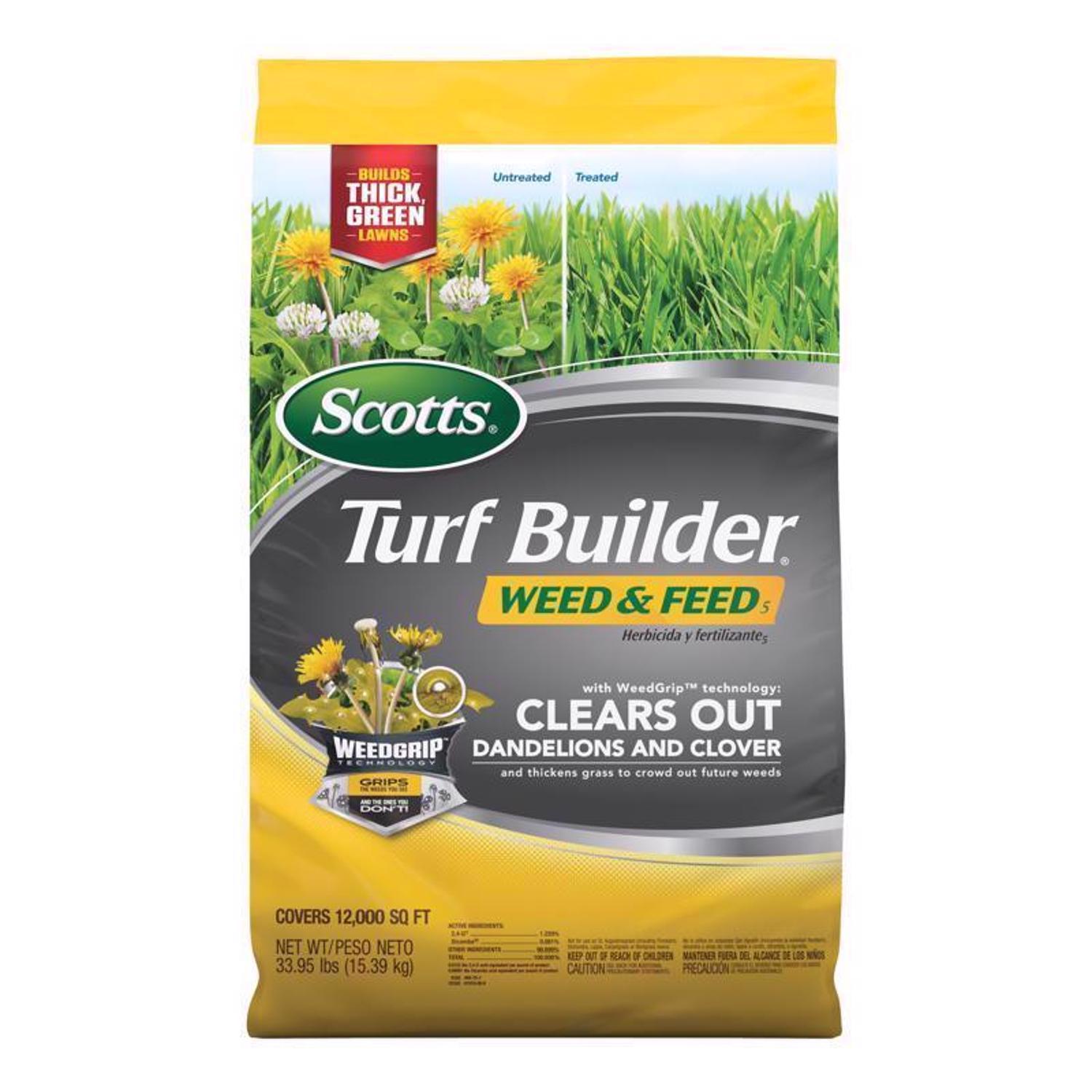 Scotts Turf Builder Weed & Feed3 Weed Killer Plus Lawn Fertilizer