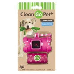 Clean Go Pet Plastic Dog Waste Bag Dispenser 1 pk