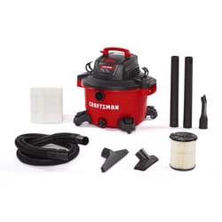 Craftsman 12 gal. Corded Wet/Dry Vacuum 10.5 amps 120 V 6 HP