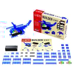 E-Blox Power Blox Builds 4-in-1 Toy Set Multicolored 46 pc