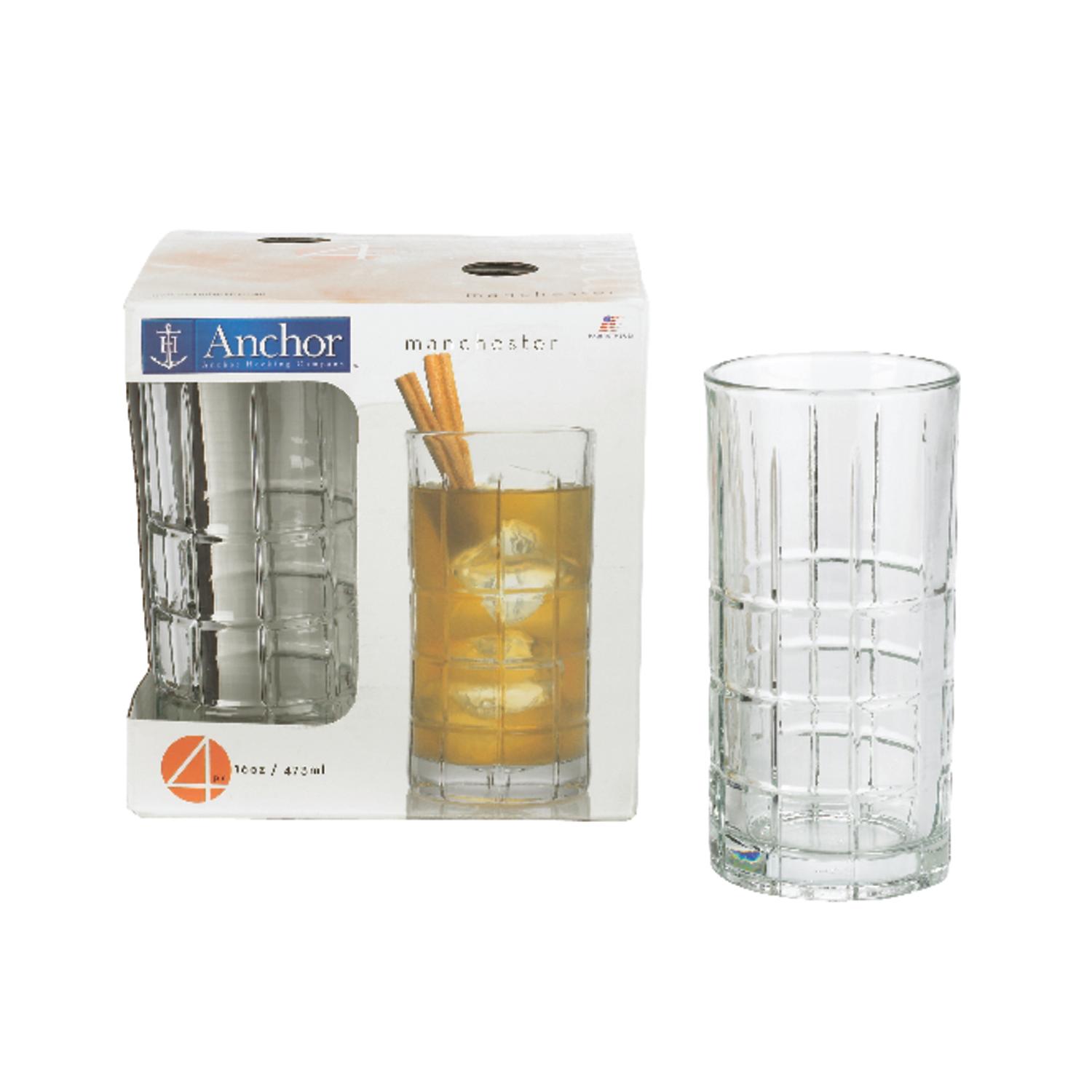 Anchor Hocking Clear Glass Drinkware Glass