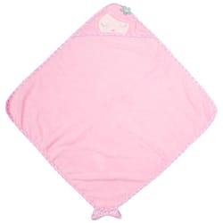 Stephen Joseph Pink Cotton Hooded Bath Towel 1 pc