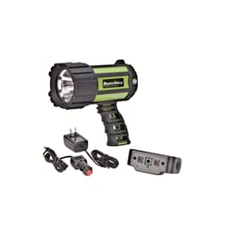 PowerSmith 700 lm Green and Black LED Rechargeable Spotlight Lithium Ion Battery