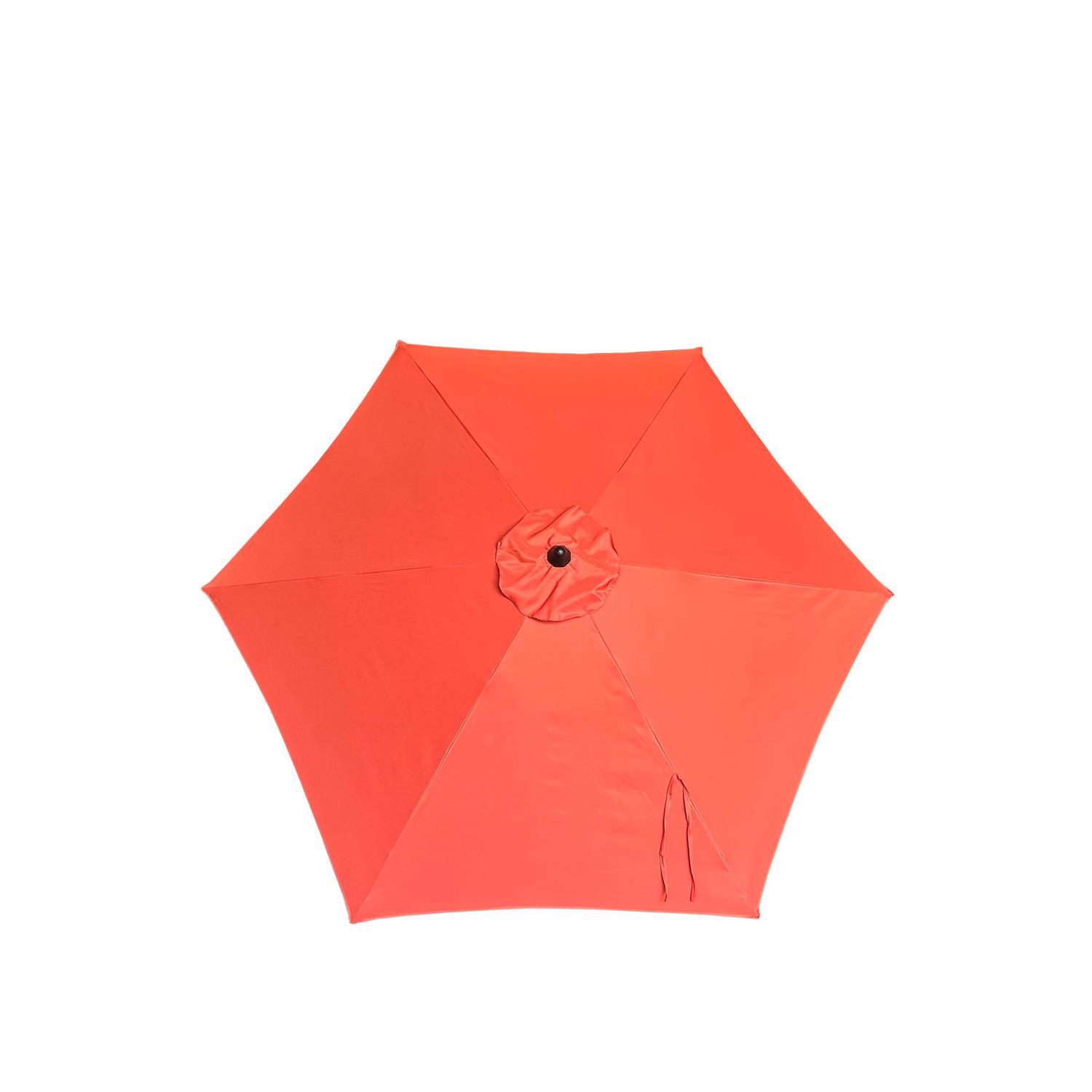 ace hardware yellow patio umbrella SAFAVIEH Outdoor Gracelyn 11Ft Round Crank High quality polyester fabric Galtech 725 7.5' Commercial Manual