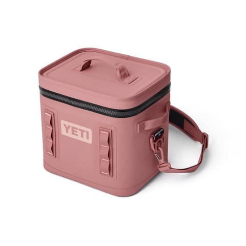 YETI Hopper Flip Sandstone Pink 24 cans Soft Sided Cooler Mfr