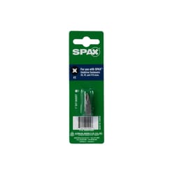 SPAX Phillips/Square Bit Driver 1 in. 1 pc