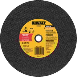 DeWalt 10 in. D X 5/8 in. X 7/64 in. thick Aluminum Oxide Chop Saw Wheel 1 pc