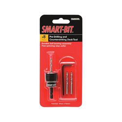 Starborn Smart-Bit #8 X 1 in. L Stainless Steel Pre-Drilling and Countersinking Tool 4 pc