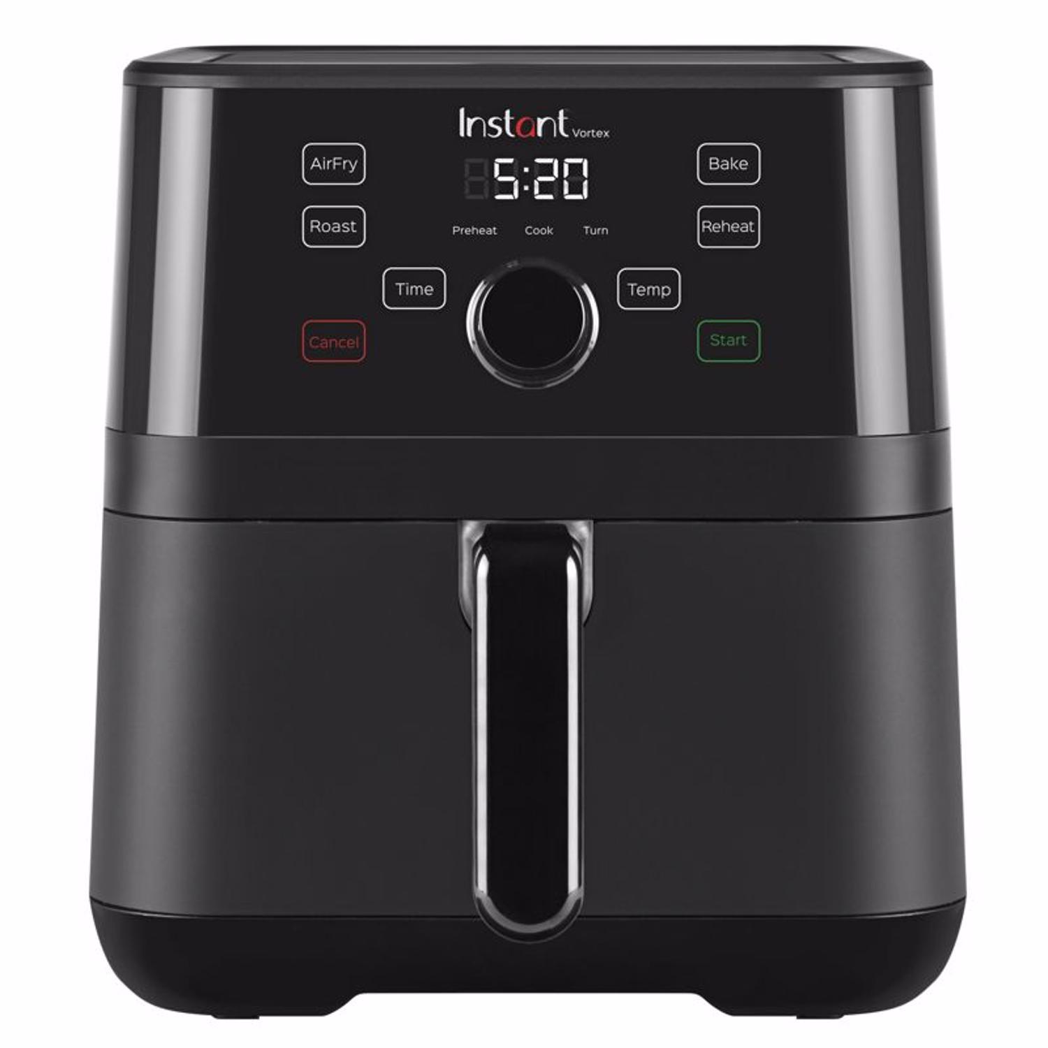 Instant Vortex Black qt Digital Air Fryer Mfr# 140-3082-01