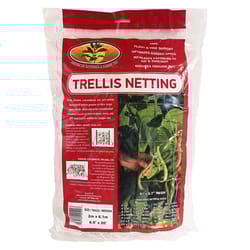 American Nettings & Fabric 78 in. H X 20 ft. W Clear Polypropylene Garden Net Trellis