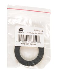 B&K 3/4 in. D Rubber Rubber Washer 5