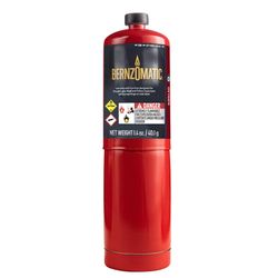 Bernzomatic 1.4 oz Oxygen Cylinder 1 pc Oxygen