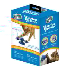 Purrfect Spinner Windmill Toy and Grooming Brush 1 pk