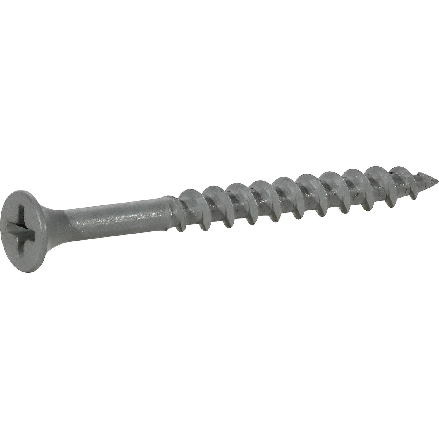 HILLMAN No. 8 X 2 in. L Phillips Ceramic Coarse Wood Screws