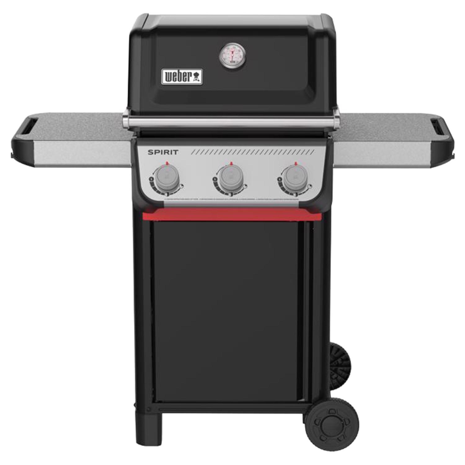 Weber - Spirit E-310 3 Burner Liquid Propane Gas Grill - Black - Thumbnail 2