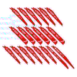 Diablo Bi-Metal Nail Embedded Wood and Metal Demolition Reciprocating Saw Blade Set 20 pc