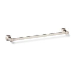 Kohler Envelu Vibrant Brushed Nickel Silver Towel Bar 24 in. L Metal