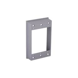 Bell Old Work 9.5 cu in Rectangle Aluminum 1 gang Extension Ring Gray