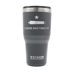 Yukon Outfitters 30 fl. oz. Come And Take It - Charcoal BPA Free Double Wall Tumbler