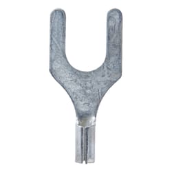 Jandorf 22-18 Ga. Uninsulated Wire Spade Terminal Silver 5 pk