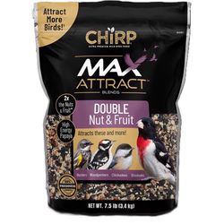 Chirp Max Attract Nut and Fruit Wild Bird Food 7.5 lb