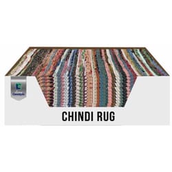 Living Concepts 20 in. L X 30 in. W Multicolored Cotton/Polyester Bath Rug