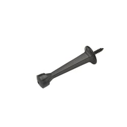 National Hardware Zinc Oil Rubbed Bronze Brown Rigid Door Stop Mounts to door 6 in.