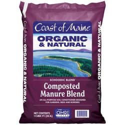 Coast of Maine Schoodic Blend Organic Cow Manure 1 cu. ft. 2 ft³