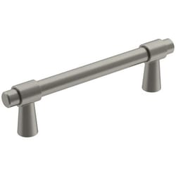 Amerock Destine Contemporary Bar Cabinet Pull 3-3/4 in. Satin Nickel Silver 1 pk