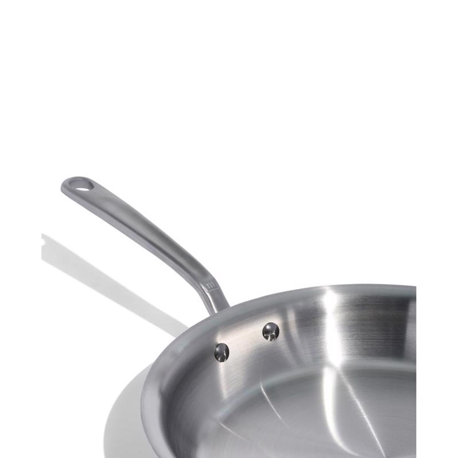 Made In Cookware Stainless Steel Fry Pan 12 in. Silver Mfr# COOK