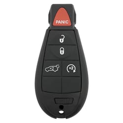 KeyStart CP128 Advanced Security Automotive Replacement Key For Chrysler Dodge Jeep