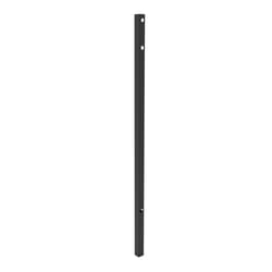 Fortress Building Products Athens Fencing 72  H X 2 in. W X 2  L Black Aluminum Railing Post