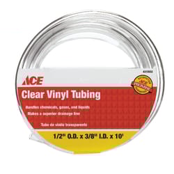 Ace ProLine 3/8 in. D X 1/2 in. D PVC Vinyl Tubing