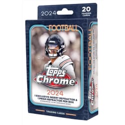 Topps Chrome NFL 2024 Football Hanger Box Trading Cards