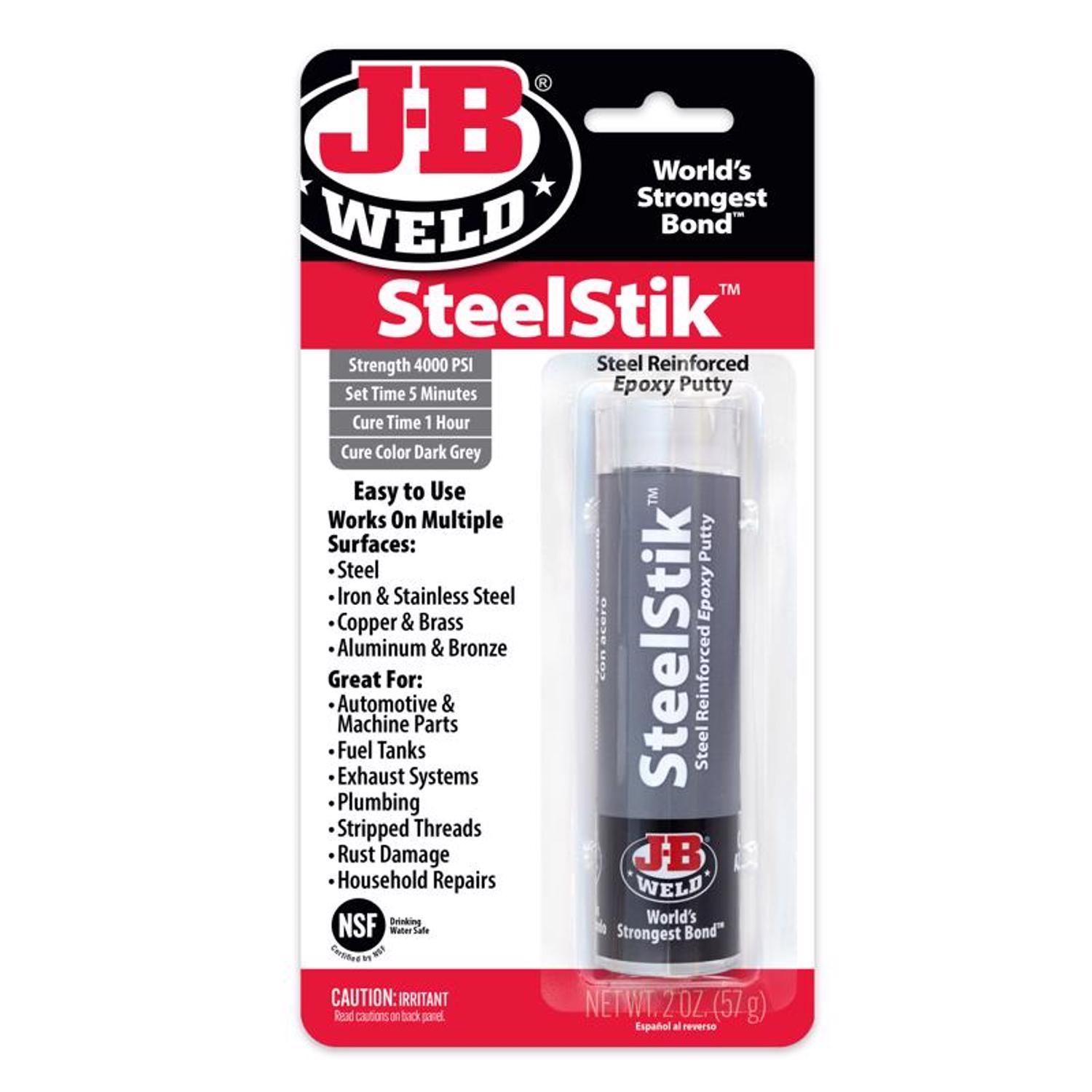 Jb Weld SteelStik Epoxy Putty, 2oz. | For Boats | by West Marine
