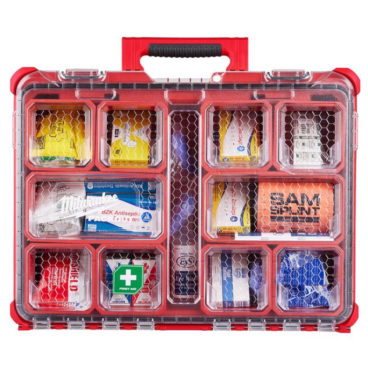 Milwaukee Packout 193 pc First Aid Kit Mfr# 48-73-8430C - Ace Hardware
