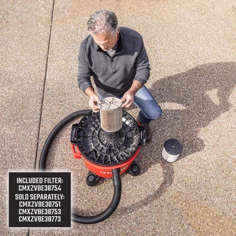 Craftsman 16 gal Corded Wet/Dry Vacuum 12 amps 120 V 6.5 HP Mfr