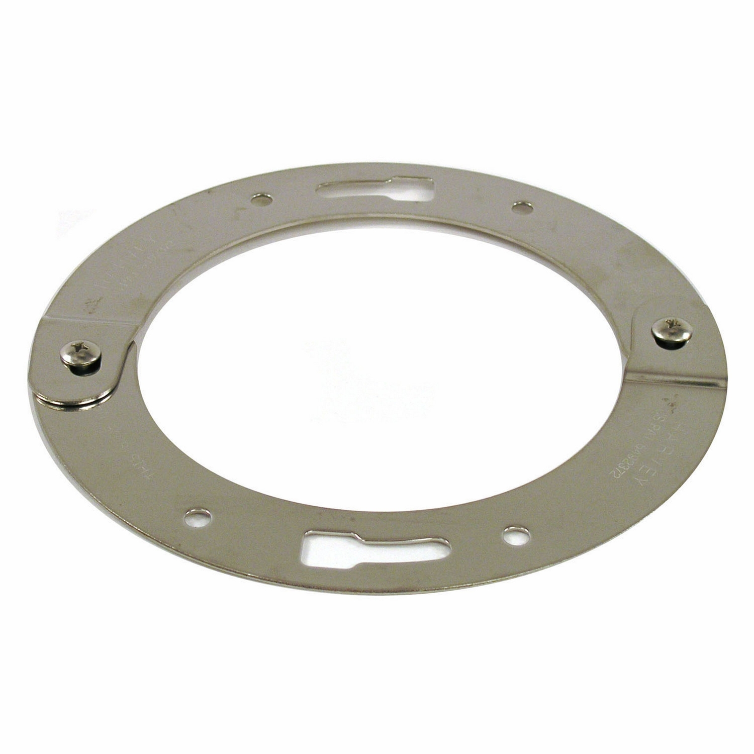 William Harvey Stainless Steel Closet Flange Extension Ring 1/4 in.