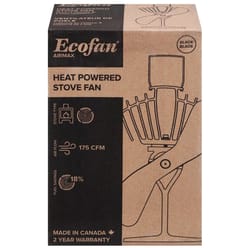 Ecofan AirMax Aluminum Heat Powered Wood Stove Fan