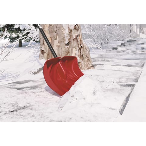 Suncast 20 in. W X 51 in. L Poly Snow Shovel Mfr# SCA26006PK - Ace