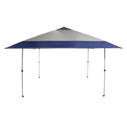 Crown Shade One Touch 150D Polyester Mega Shade Compact Canopy 9.4 ft. H X 12.9 ft. W X 12.9 ft. L