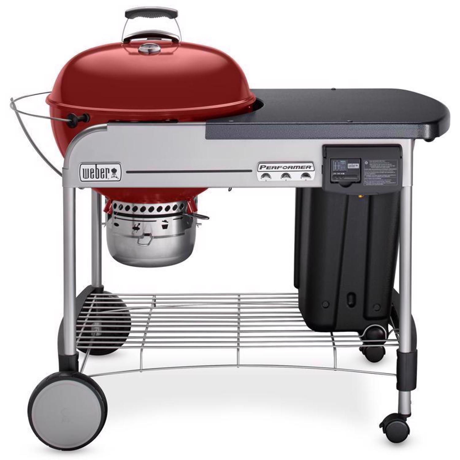 Weber 22 in. Performer Deluxe Charcoal Grill