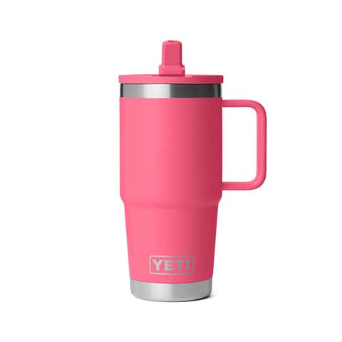 ♡sokemama様用割引YETI Rambler 20 oz Travel YETI Rambler 20 oz Tropical Pink BPA Free Travel Straw Mug Mfr