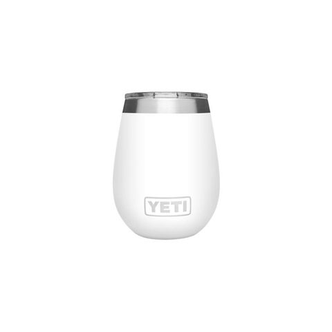 YETI Rambler 10 oz White BPA Free Wine Tumbler with MagSlider Lid