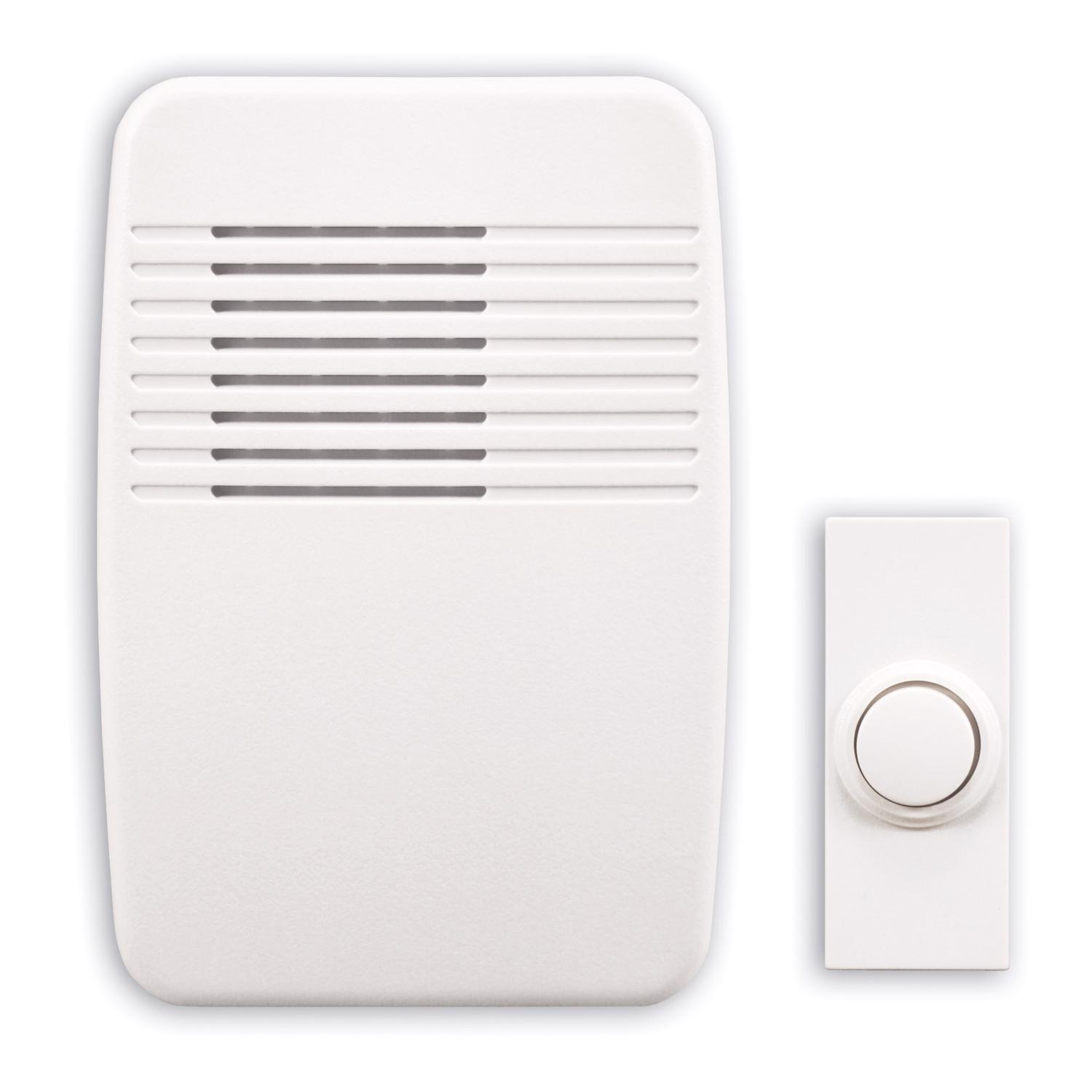 天安門 55% 500ml×2本セット Heath Zenith White Plastic Wireless Door Chime Kit Mfr# 18000124
